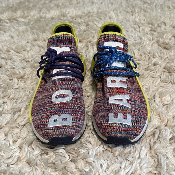 Pharrell Williams Adidas Human Race NMD Multicolor Sz 10 - Picture 2 of 7